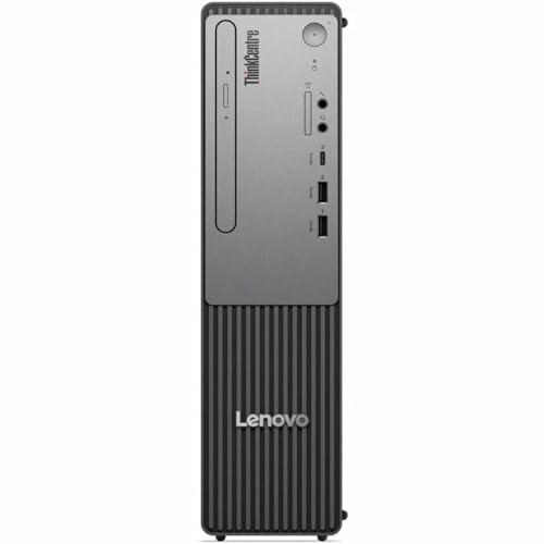 Lenovo ThinkCentre Neo 50s Gen 5 SFF Small Desktop Computer - Intel Core i9-14900K up to 6.0GHz Processor, 32GB DDR5 RAM, 2TB NVMe SSD + 2TB HDD, Intel Graphics, Internal Speaker, Windows 11 Pro