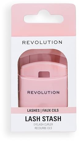 Revolution Lash Stash Compact Curler, Piega Ciglia Compatto, Dona Volume & Curvatura Naturale, Formato da Viaggio