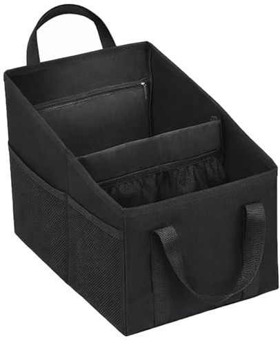 ROEOWENE Organizer Auto Sedile Anteriore Posteriore Organizer Bagagliaio Pieghevole Organizzatore Sedili Auto Bambini Per Giocattoli, Libri, Snack
