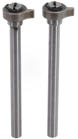 2 pezzi di ricambio per seghetto alternativo 4304 4305 4306 4334DWDE albero per sega a moto alternativo in metallo, 118 mm, argento
