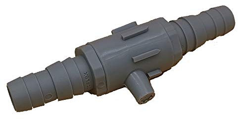 Marel Shop® - Valvola Raccordo Niples per Tubo Scarico compatibile con Lavatrice e Lavastoviglie con Sfiato