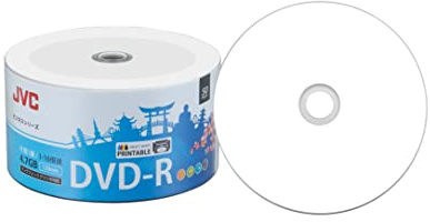 JVC DVD-R Printable DVD 50-Pack