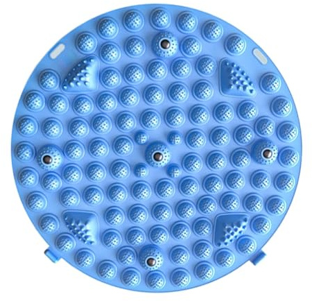 Alfombra De Masaje Para Pies Limpieza Fácil Ergonómico | Almohadilla De Masaje Con Puntos Redondos Para Los Pies Para Mujeres Hombres Adultos Mayores Ducha Sala De Estar Dormitorio