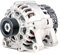 RIDEX Alternador 4G0053 90A 14V Alternadores con polea & con polea para correa poli V
