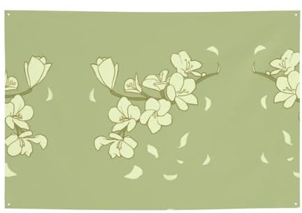 Lebendiges und langlebiges Happy Birthday-Banner – perfekte Party-Dekorationen für Geburtstage und festliche Versammlungen, Cartoon-Begonie