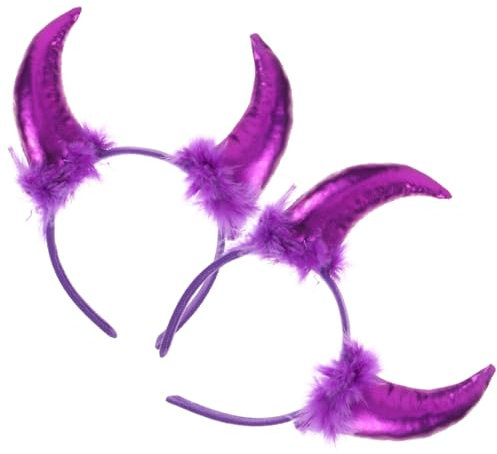 MAGICLULU Lot De 2 Coiffes Pour Filles Accessoires Pour Cheveux De Fête Artisanat Raffiné Design Anti-rayures 2 Pièces X 2