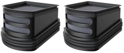 Roller Pinsel Mopp Tuch HEPA Filter Zubehör, Kompatibel for OSOTEK, H200/Kompatibel for Xiaomi Truclean W10 Pro Reiniger Zubehör (Color : 2 x Filters)