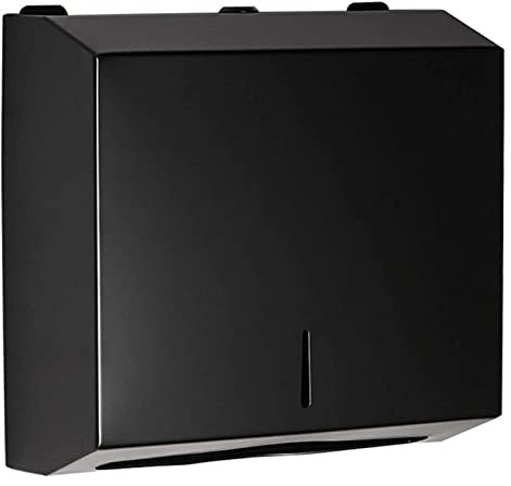 Prettiee Taschentuchbox, Taschentuchspender aus Edelstahl, Wandmontage, Handtuchspender mit Schlossdesign