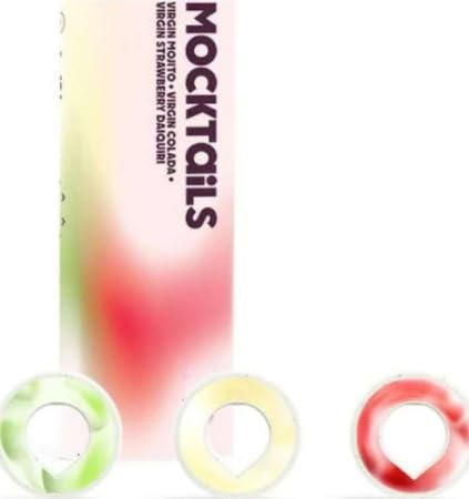 Pods Air Up Mocktails Probierpaket - Virgin Mojito, Virgin Colada, Virgin Erdbeer-Daiquiri - Geschmack Aroma Duft Pod Set für Airup Flasche 15L Wasser Zucker-Kalorienfreier Geschmack nur durch Duft