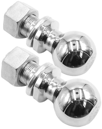 Ciieeo Bola de Remolque M22 de Acero, 2 Piezas para Remolque de Barco