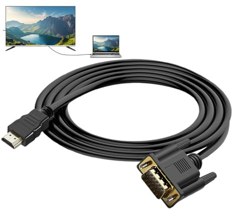 Cable De Conexión Hd A Vga Accesorios Periféricos Electrónicos Con