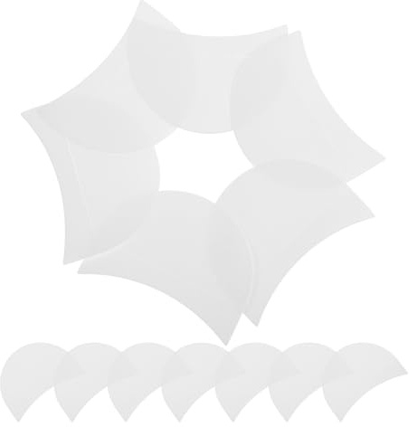 ABOOFAN Protector de Sombra de Ojos Blanco Diseño Ajustable y Fácil Aplicación, 100 Unidades de Tela No Tejida para Maquillaje Femenino y Cuidado del Contorno Ocular