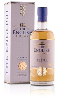 The English | Smokey Single Malt NAS Whisky | Gift Box, 70cl, 43% ABV