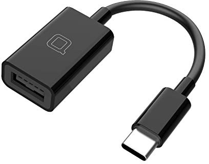 nonda USB C to USB Adapter, USB-C to USB 3.0 Adapter, USB Type-C to USB, Thunderbolt 3 To USB Female Adapter OTG for MacBook Pro 2018/2017, MacBook Air 2018, Surface Go and more Type-C Devices Black