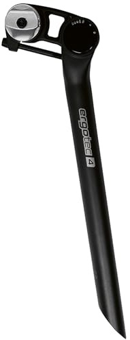 ErgoTec Viper Patentsattelstütze Schwarz Ø 30.9 mm