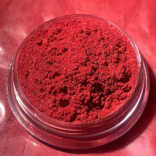 Dipoxy Rubin-Rot-Pearl-Rot03 Pigment Farbmittel für Epoxidharz, Polyesterharz, Polyurethan Systeme, Beton, Lacke, Kunstharz Schmuck (100g)