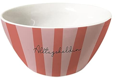 Graphic Workshop Cereal Bowl, Porcelain Bowl, Everyday Heroine, White