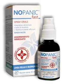 NOPANIC FAST Spray orale da 30 ml