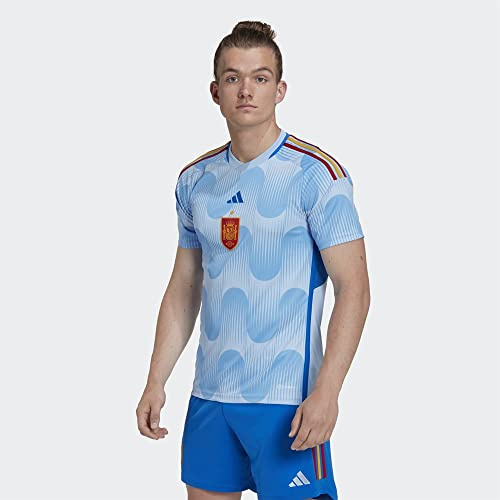 adidas España, Unisex Camiseta, Temporada 2022/23 Oficial Segunda Equipación
