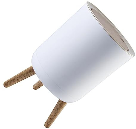 Amosfun Mülleimer Mit Deckel Müllhalter Aus Abs-material Großer Müllcontainer Hausmülleimer Küchenmülleimer Schlagfest Und Langlebig Für Heim Und Bürouse