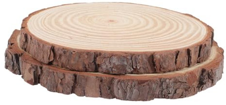 HANABASS 2stücke Trittsteine Für Gartenwege Dekorative Gartenplatten Rasendekoration Holz-rasenplatten Außenbereich Gartendekoration Gartenbedarf Weggestaltung Wetterfest Bruchfest