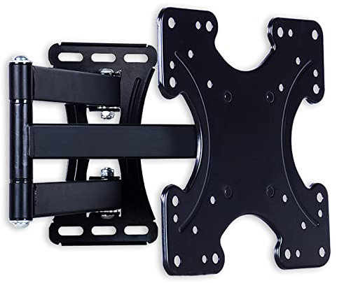 Full Motion TV Wall Mount Bracket for 26 42 inch TV Quick Release VESA 200x200 Supports up to 66lbs Compatible with LED LCD OLED Flat Curved TV Screens
