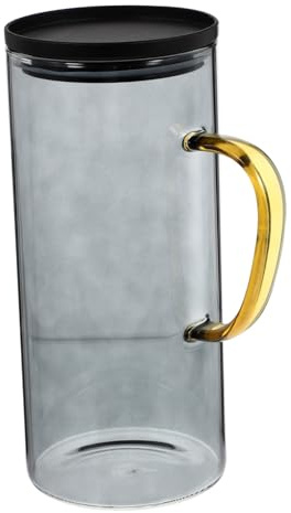 VALICLUD Jarra De Agua Fría Hervidor De Vidrio Para Bebidas Jarra De Agua De Vidrio Filtro Para Cocina