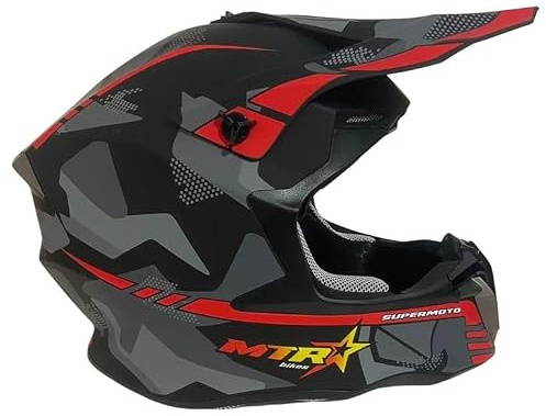 Casco de Cross Adulto MTR Supermoto Homologado ECE 22.06