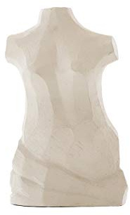 Cooee Design Skulptur, Beton, Limestone, L : 15, B: 10, H: 24,5 CM