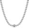 Pandora Signature Women's Sterling Silver Beads and Pavé Cubic Zirconia Pendant Necklace, 45cm, With Gift Box