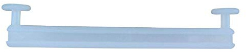 rewagi Schlaufengleiter für Schlaufen 40mm, 50mm, 50mm mit Schlitz, 70mm – Gardinenzubehör, Gardine, Vorhang, Schiebegardine (Länge 70mm - 30 Stück)