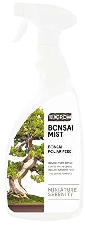UK GROW 500ml Bonsai Plant Specialised Foliar Spray - Boost Growth, Health, and Yield of Your Plants (500ml, Bonsai Foliar Myst)