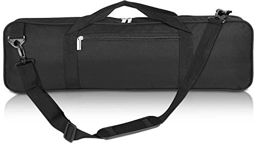 LEAP Sac d'échecs uniquement pour jeux d'échecs, sac de transport pratique avec quatre parties de rangement pour échiquier enroulable, pièces d'échecs, horloge d'échecs, en remplacement des jeux
