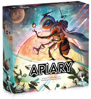 Apiary - Gioco da Tavolo di Strategia- Età 14+ - 1-5 Giocatori - 60'+ Minuti - Edizione Italiana