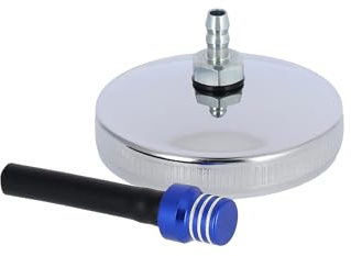 Tankdeckel mit Entlüftungsventil, Blau/Chrom - für Simson S50, S51, SR50, S