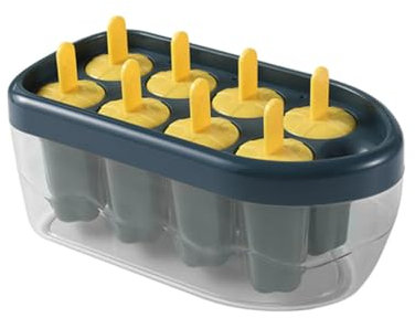 Asudaro Palillos de madera para helados, moldes para helados, herramientas de congelación de nata casera, para golosinas veraniegas
