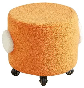 Rollhocker mit niedriger Hockerhöhe, Hocker mit Flaschenzug, drehbarer Pedikürehocker, drehbarer Pedikürehocker, Fußhocker