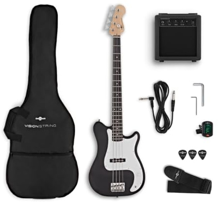 VISIONSTRING Set de Bajo, Negro