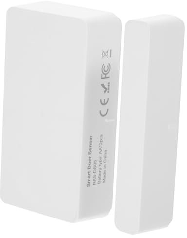 FUNNETOYU Sensor De Puerta Wifi Con Activación Magnética Para Hogar, Tecnología 2,4 Ghz, Sin Batería, Notificación Teléfono, Control Remoto Fácil