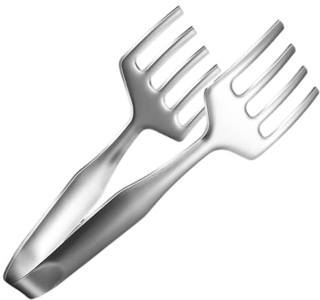 Pinzas de parrilla – Pinzas de metal para barbacoa para cocina, utensilios de cocina, herramientas de cocina ergonómicas para el hogar, fiesta, barbacoa, bufé, servir, restaurante, patio trasero