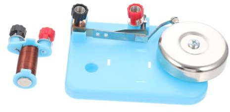 Toyvian Campanello Elettrico Fisico Per Esperimenti Attrezzatura Didattica Sull Elettricità Strumento Sperimentale Per Studenti e Laboratorio Di Fisica