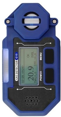 CVFRDD Moniteur portatif de gaz Simple portatif de gaz Naturel comprimé de CNG d'espace confiné Toxique explosif Industriel(0-1000 ppm)