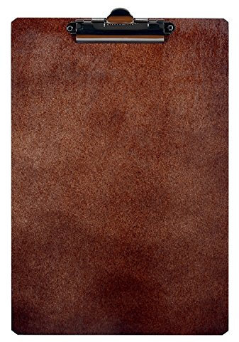 Bütic Holz Klemmbrett Standardform Clipboard A4 aus 3 mm Birkensperrholz und mit widerstandsfähigem Klarlack versiegelt