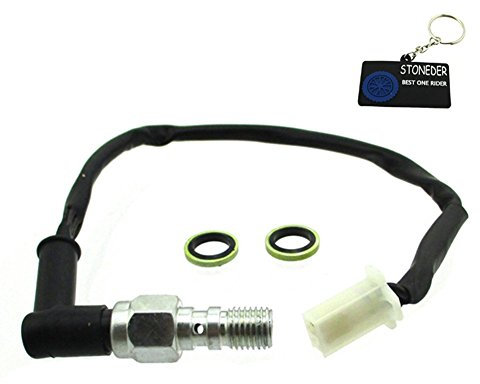 STONEDER Interrupteur de feu stop hydraulique à tête 90° M10 x 1,25 femelle pour Yamaha WR426F