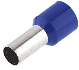 SeKi iso. Lot de 100 embouts de câble, 16 mm², bleu, 16 mm²