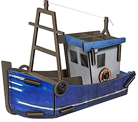 NEU Werkhaus Stiftebox Fischkutter Schiff