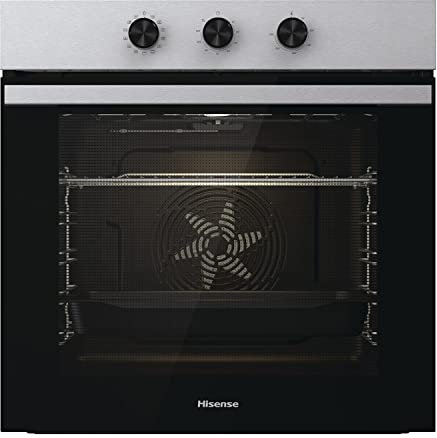Hisense BI61111AX Forno Multifunzione Termoventilato, Cavità XXL 77L, 12 Funzioni, Pulizia Acqua Clean, Classe A, Timer di Fine Cottura, Preriscaldamento Rapido, Funzione Pizza 300 °C, Cottura AirFry
