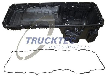 TRUCKTEC AUTOMOTIVE 01.10.255 Ölwanne Motorölwanne Kunststoff Kompatibel mit MERCEDES-BENZ ACTROS MP4 / MP5 4710104213 4710106113 4710105613