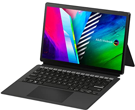 ASUS VivoBook 13 Slate OLED 2en1, pantalla táctil FHD de 13,3 pulgadas, CPU Intel Pentium N6000, 4 GB RAM, 128 GB eMMC, Windows 11 Home en modo S