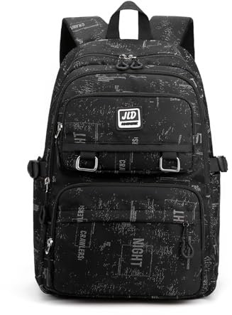 Amythe Schulrucksack Jungen Teenager, Lässiger Rucksack für Jungen, Wasserdichte Daypack Modischer Reiserucksack für Gymnasiasten und Studenten, 32 * 22 * 45 CM